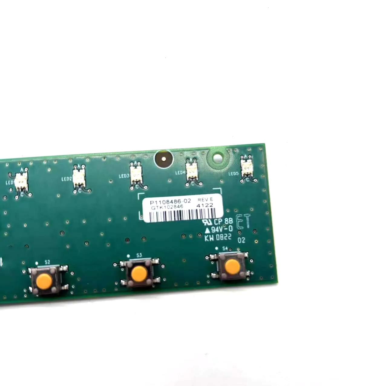 ZD 420 P1108486-102 ZD621 ZD420 Printer Control Panel Keypad PCB Board P1108486-02 Fits For Zebra