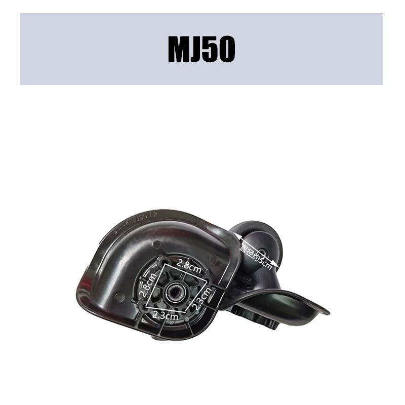 Suitable For HINOMOTO MJ50 Universal Wheel Replacement Suitcase Smooth Silent Shock Absorbing Wheel Accessories Wheels Casters