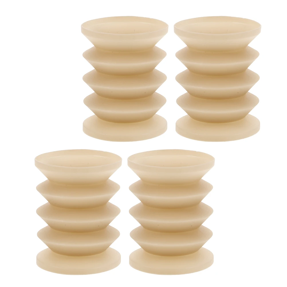 

4 Pcs Fracture Sounder Cracking Toy Biscuit Bone Manipulation Device Beige Cracker Snap Prop