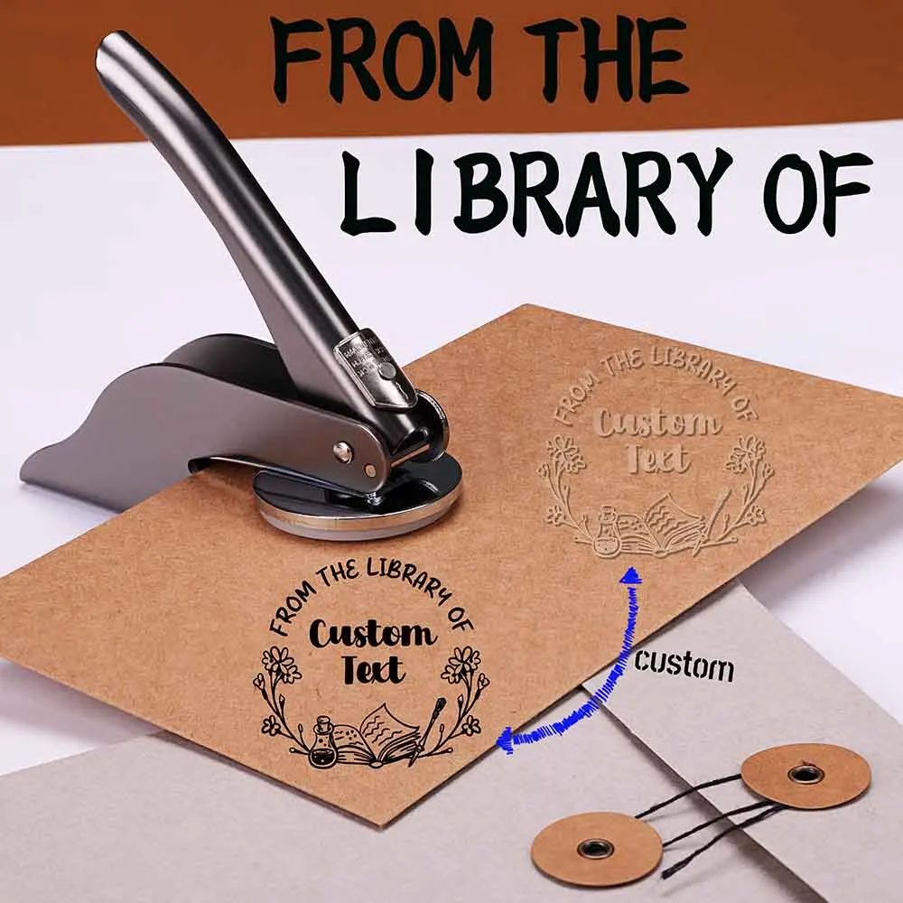 

Custom Embossed Library/Teacher Stamps: Practical Tools for Student Comments & Grading