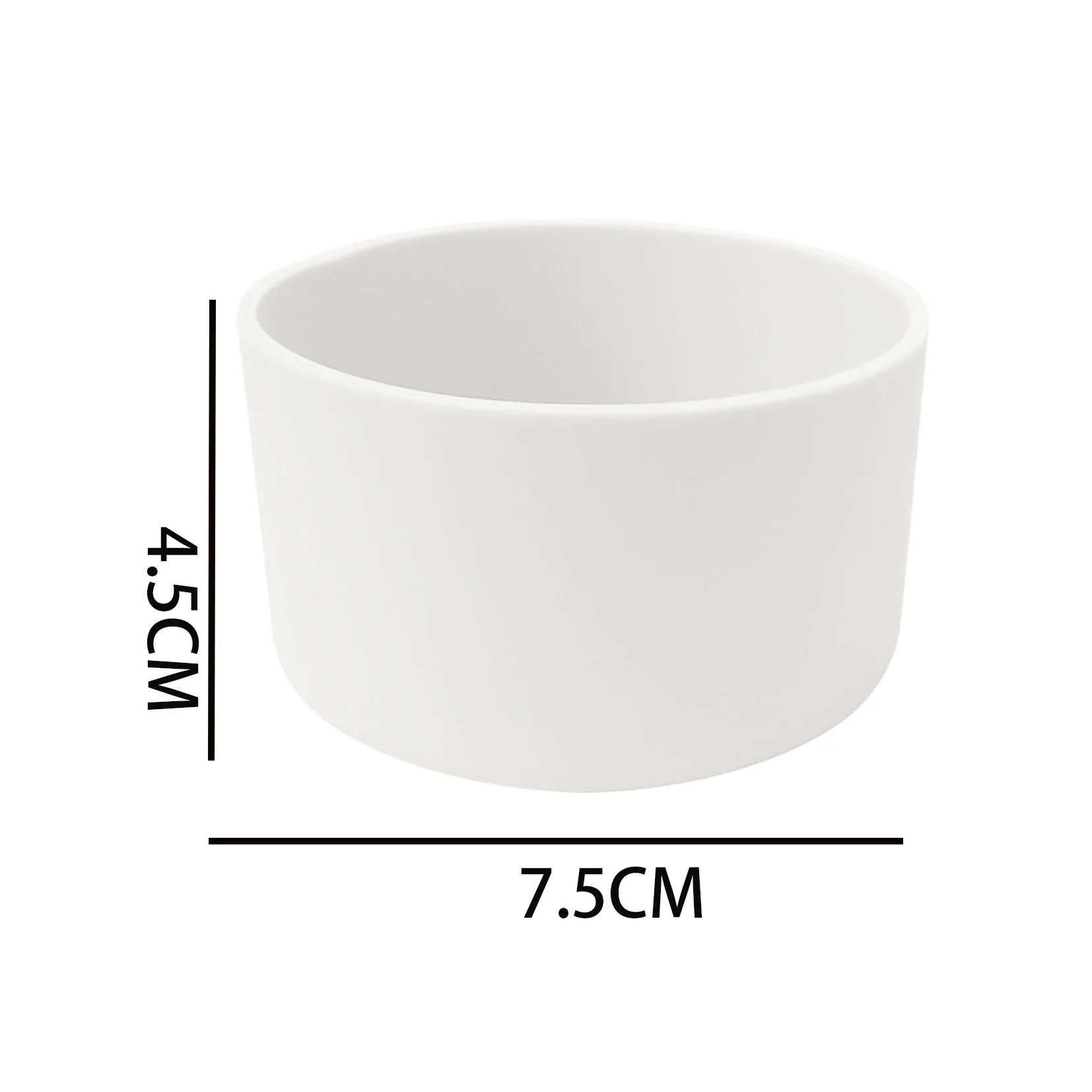 Base de taza de agua blanca para decoración de sala de estar, accesorios, gran oferta