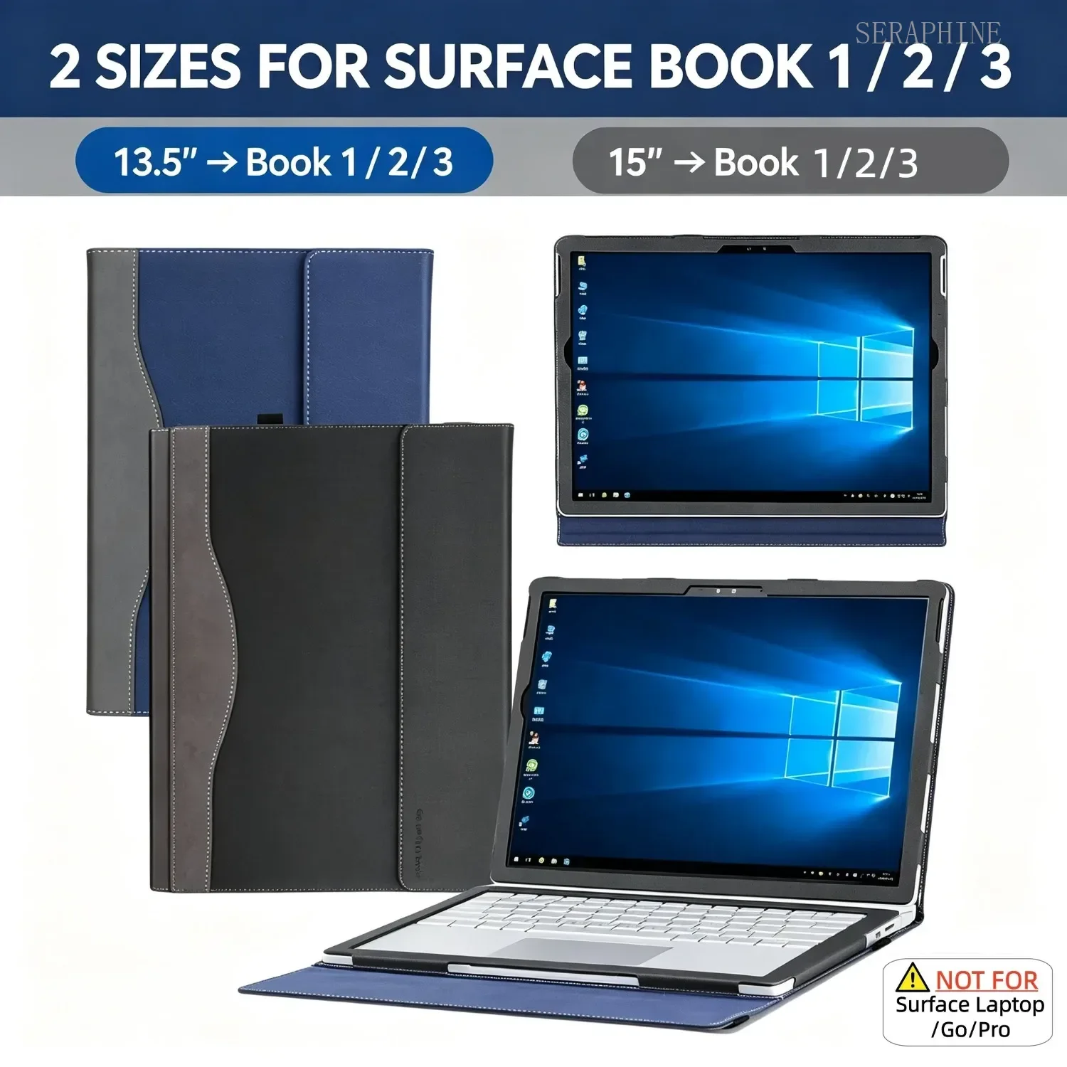 Laptop Case for Microsoft Surface Book 1 2 3 13.5