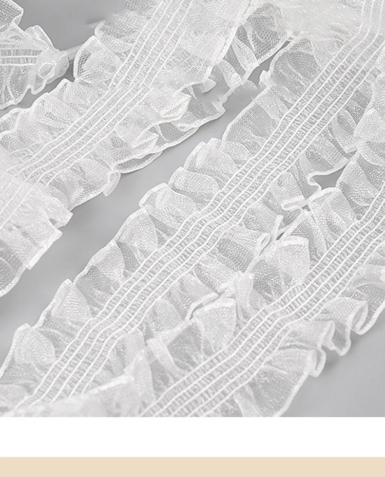 Spitzen-Schnürsenkel mit Pilzrand, Ballett-Stil, Perlen-Schleife, Schuhaccessoires, flache Schnürsenkel, Sneaker, Breite 1,2 cm/3 cm, Länge 80 cm/120 cm – Detail 5