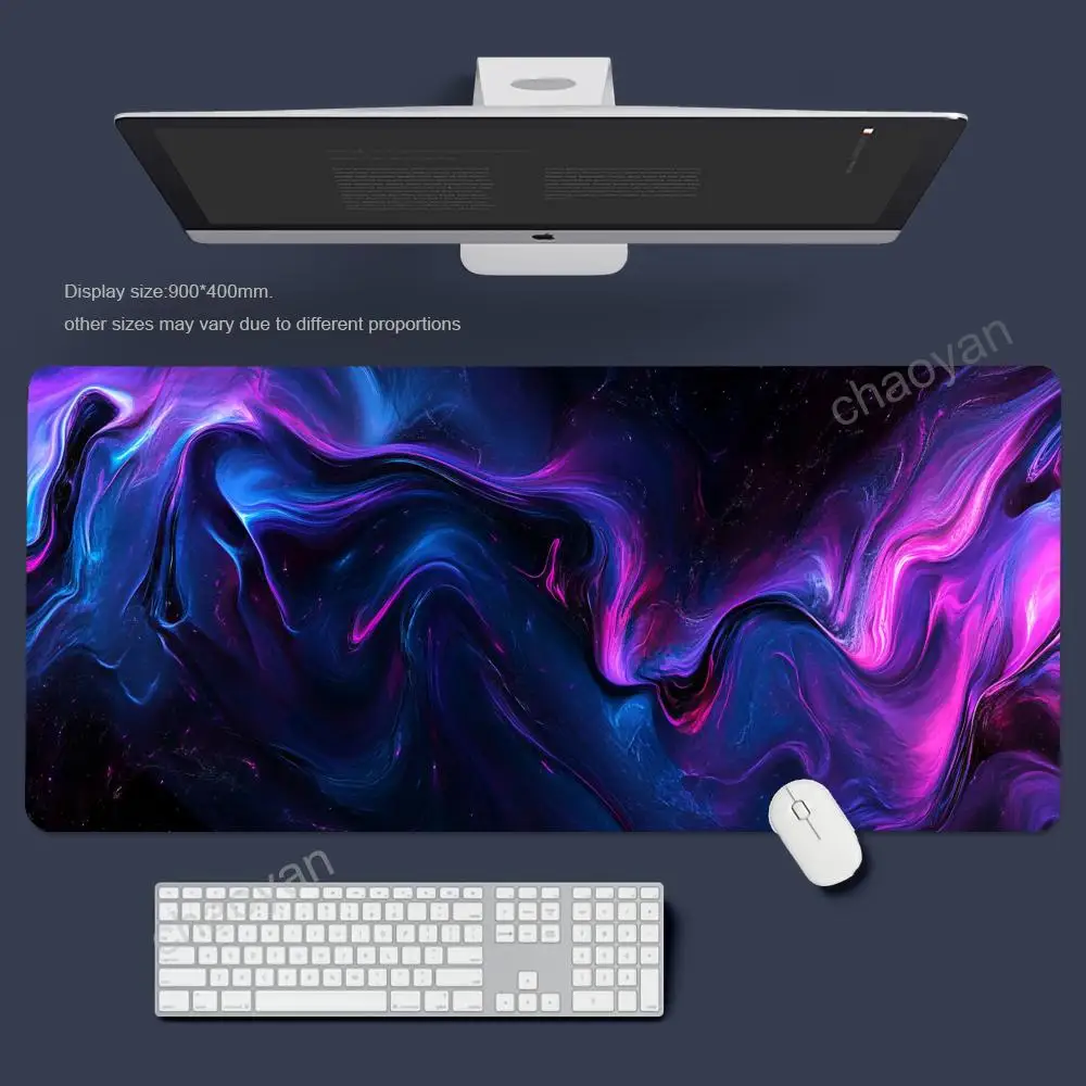 

Black colorful mousepad Mouse Pad Gamer Office Accessories Pc Cabinet Games Desk Mat Computer Desks Keyboard Gaming Mats rug