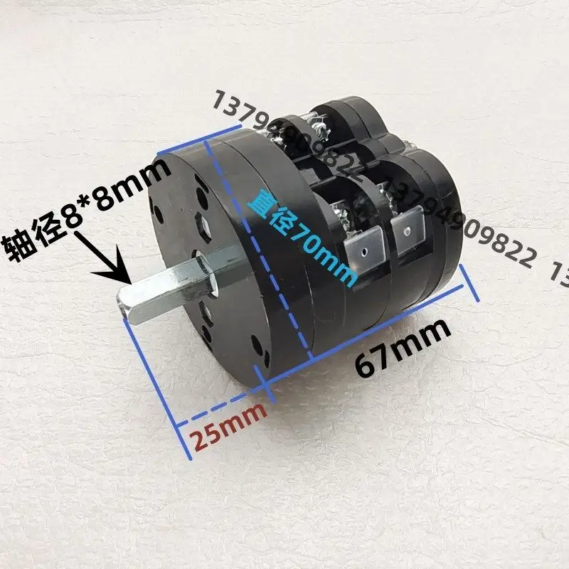 Lathe accessories Guangzhou Sanhuan South C6132A two-section Zhujiang Yuening lathe C6140A start two-section switch