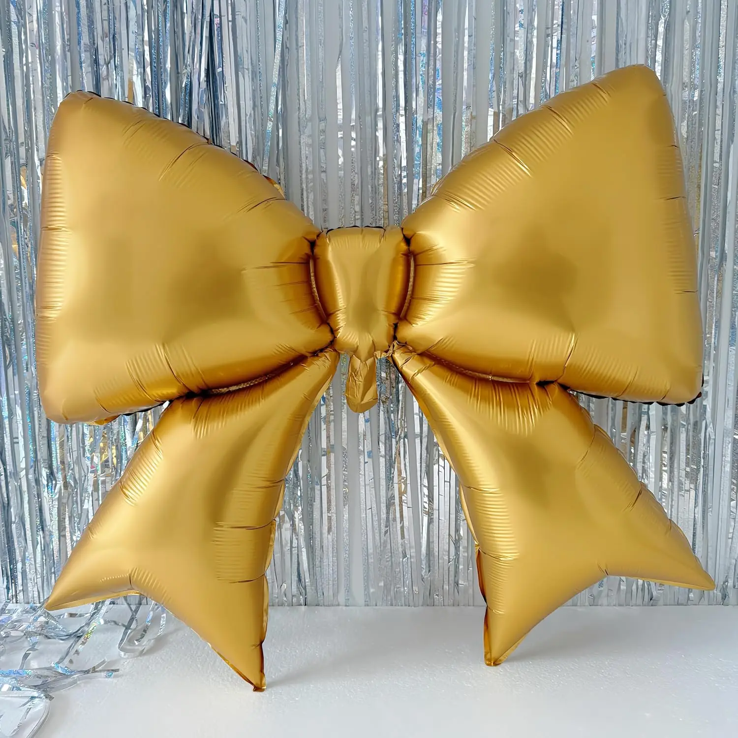 2 stücke Schmetterling Knoten Aluminium Folie Ballon Set Einzel Party Hochzeit Jahrestag Dusche Geburtstag Party Dekoration Ballon – Detail 8