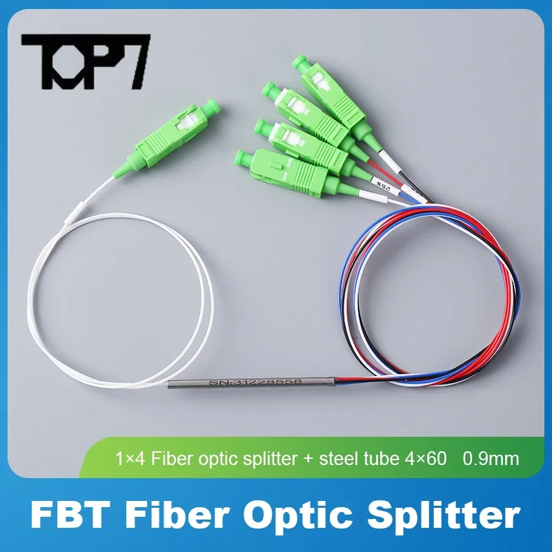 SC/APC Conector Ftth 2x2 Fiber Optical Splitter, Ftth Splitter, 5:95, 10:90, 15:85, 20:80, 25:75, 30:70, 50:50