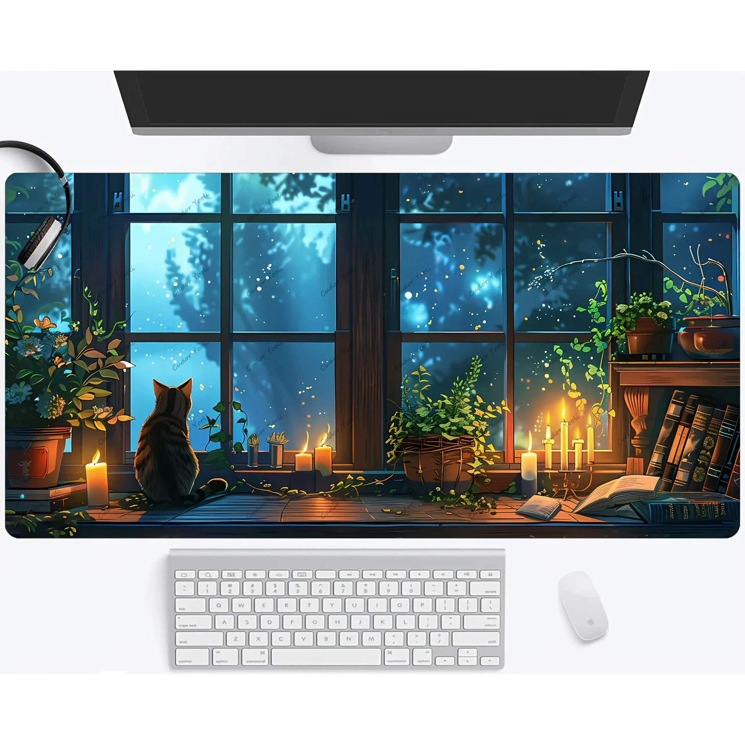 uma-linda-sala-a-luz-de-velas-de-gato-com-um-grande-mouse-pad-para-jogos-de-estilo-natural-e-uma-almofada-de-teclado-com-borda-costurada-com-fundo-de-borracha