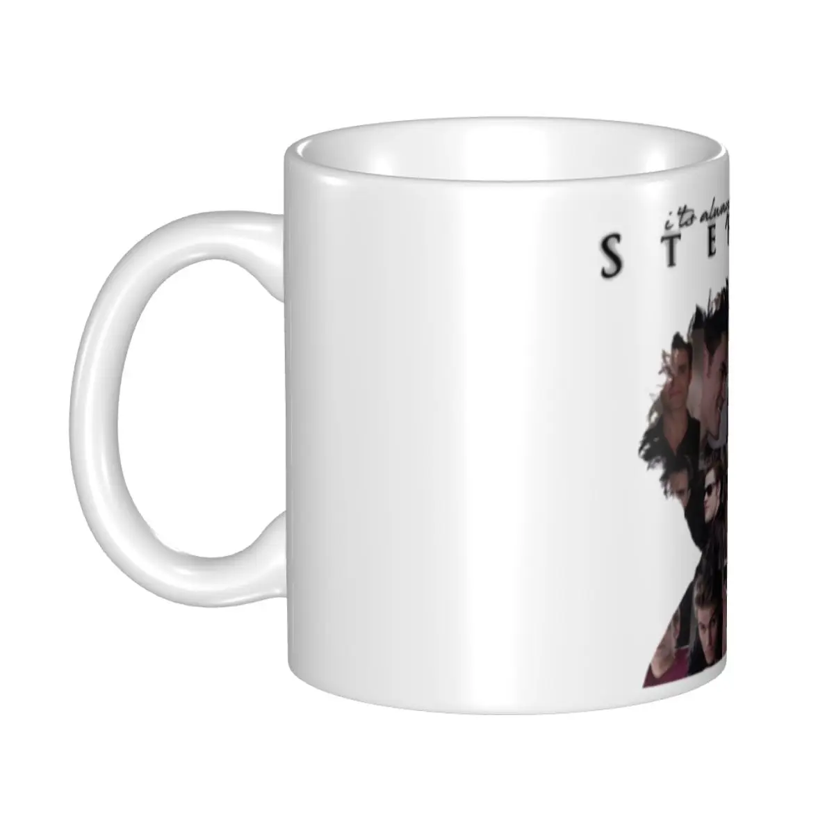 Custom Stefan Coffee Mugs DIY The Vampire Diaries Ceramic Tea Milk Mug