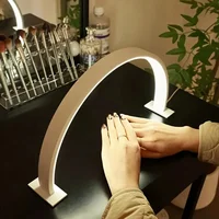 Lampe de travail pour ongles New Moon, lampe de bureau pour le travail de beauté, alimentation USB tricolore, noir/blanc/rose, adaptée à l'art des ongles, aux cils 3