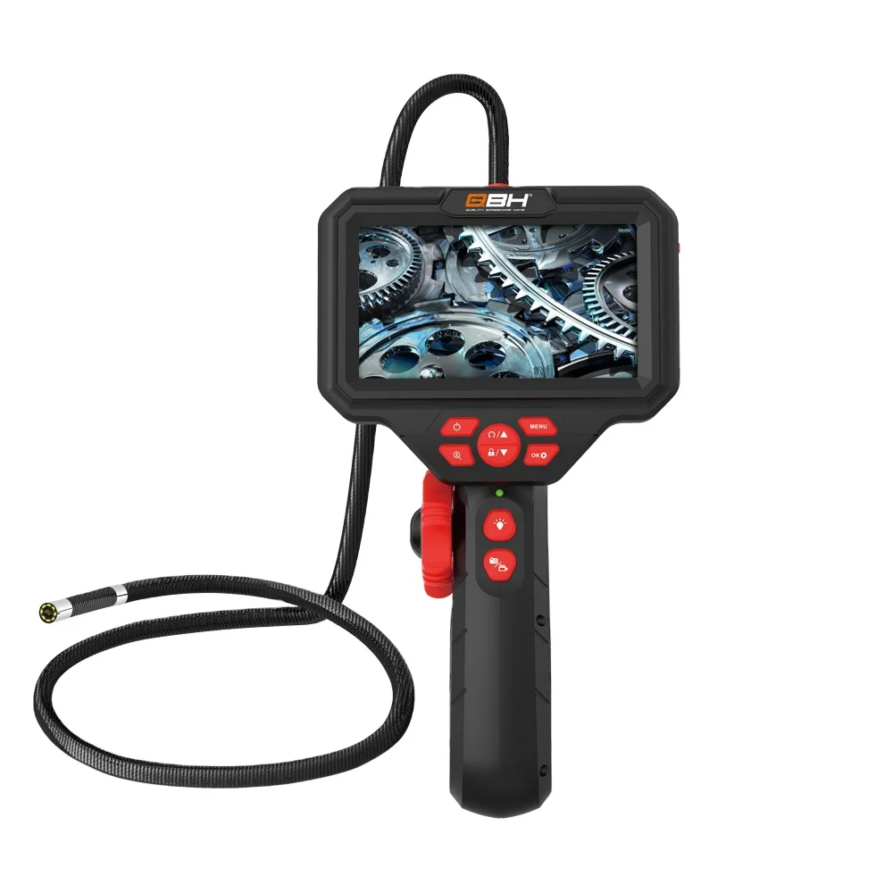 Articulating Borescope Suppliers 5.0 inch Inspection Camera Diagnostic Tool car inspection device endoscope industrial camera