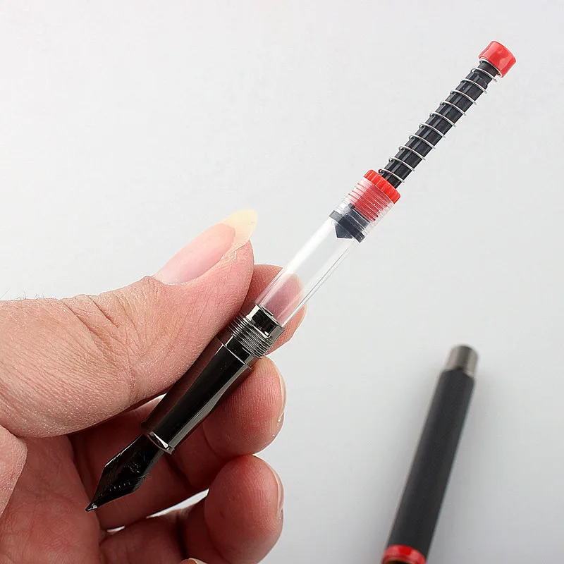 9Pcs Fountain Pen Spring Filler Ink Auxiliary Absorber Ink Syringe Tool Ink Feeder Auxiliary Ink Absorber Refill Ink Tool