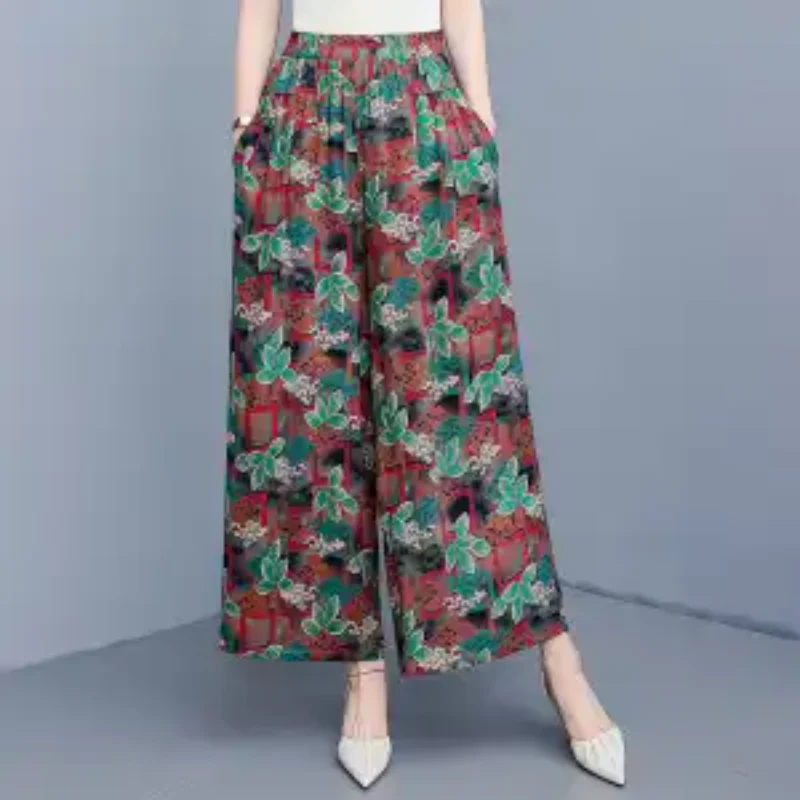Womens Plus Size Floral Print - đánh giá và giá Palazzo Pant Wide