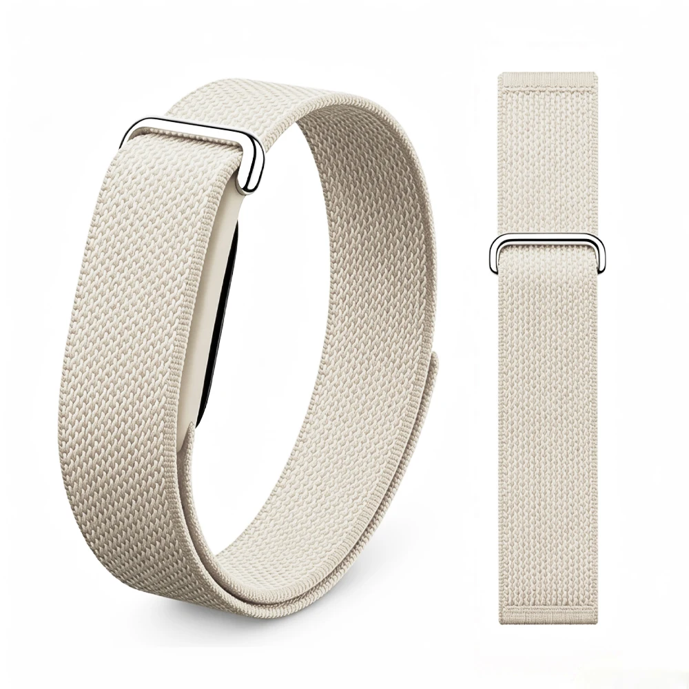 Geflochtenes Nylon-Schlaufenarmband für Google Fitbit Air, atmungsaktives, bequemes Armband für Google Fitbit Air Sport-Armband-Zubehör – Detail 10