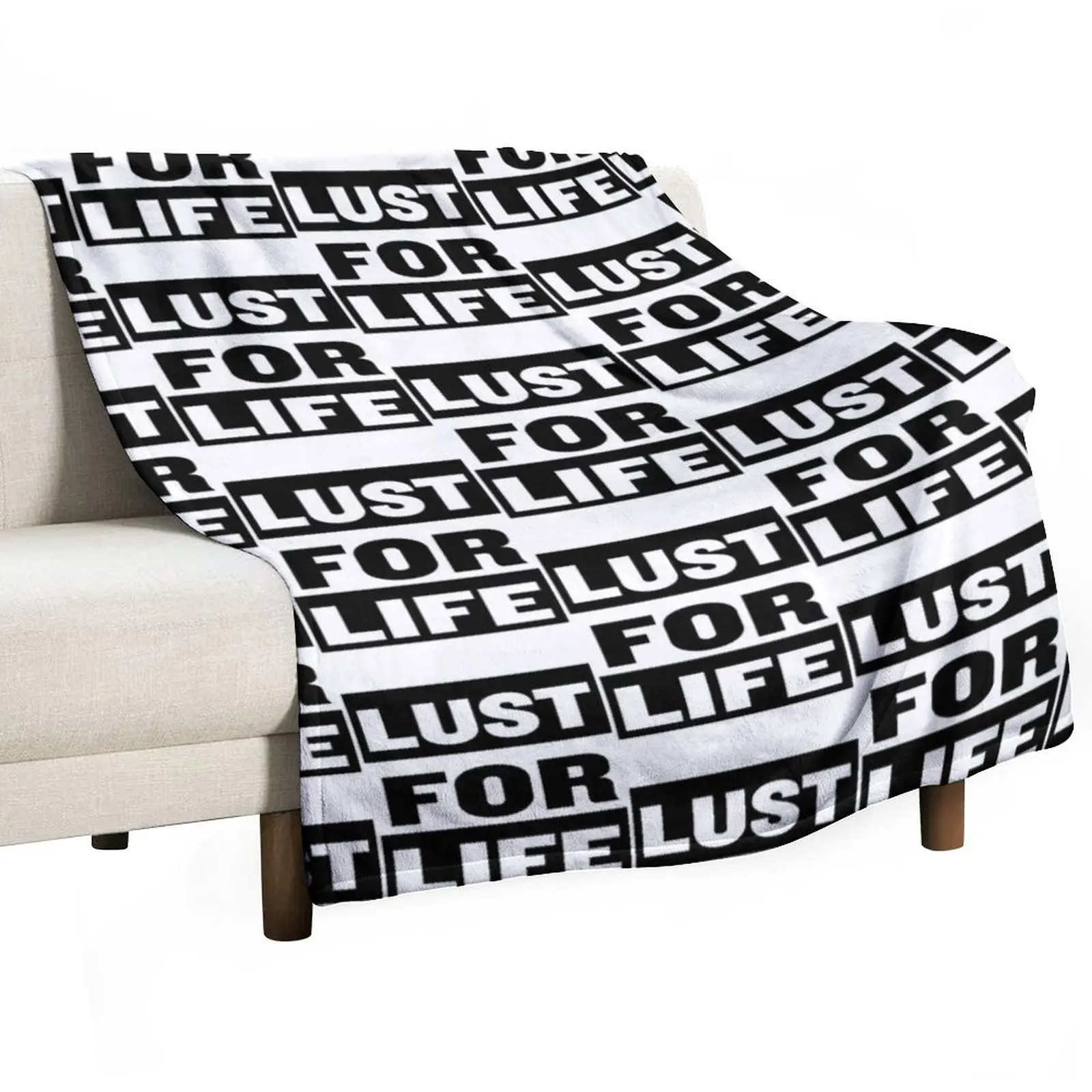 Lust for life Throw Blanket decorative cosplay anime Luxury Designer Blankets