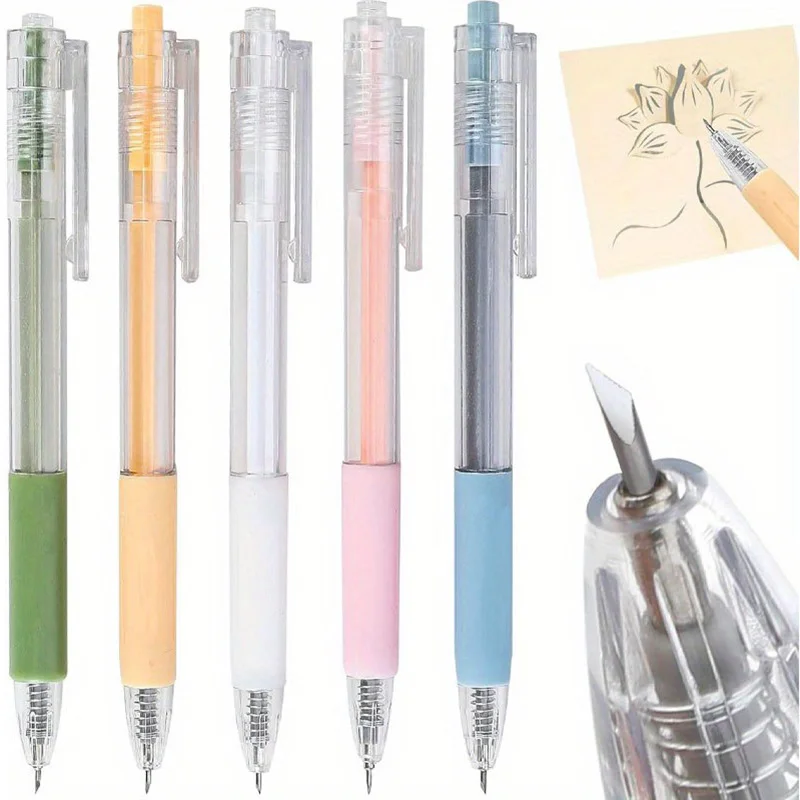 Nützliches DIY-Messerstift-Set, Scrapbook-Schneidewerkzeug, Papierschneider-Stift, DIY-Bastelwerkzeuge für Schule und Büro
