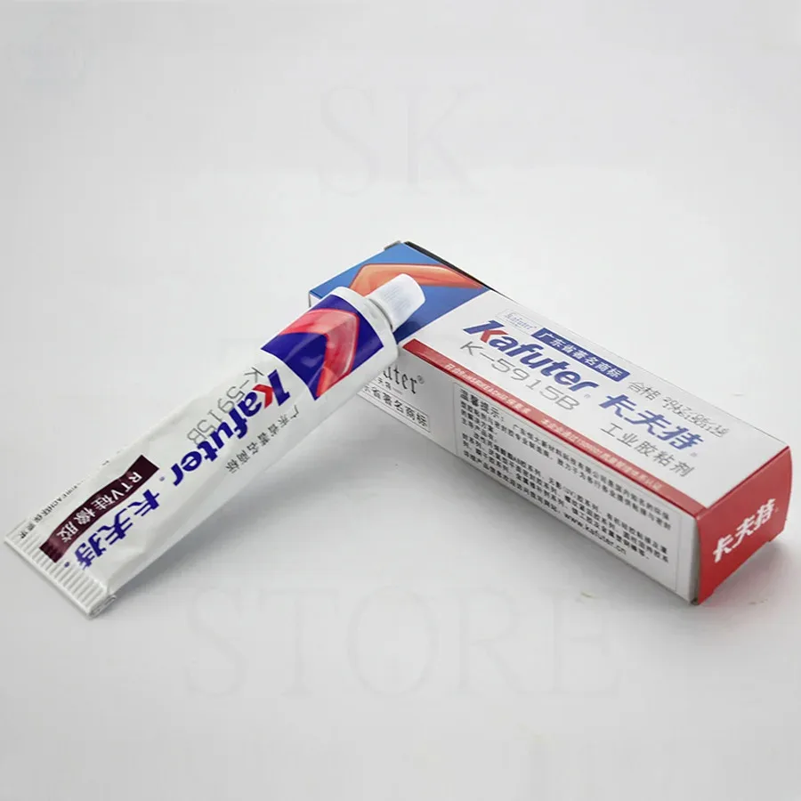 Kafuter 100g K-5915B Electronic Transparent RTV Glue Temperature Curing Adhesive Silicone Glue 5905 Silicone Rubber Sealant Glue