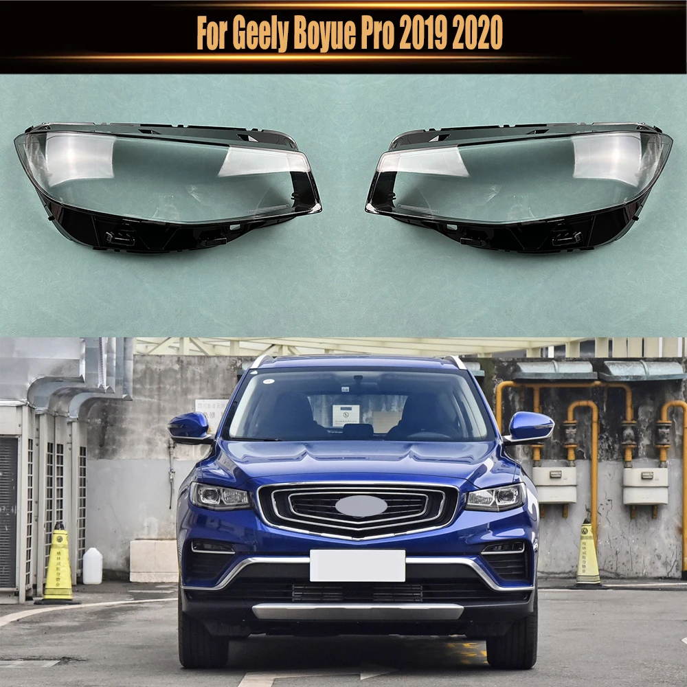 

For Geely Boyue Pro 2019 2020 Front Lamp Shade Headlight Mask Shell Transparent Cover Lens Replace The Original Lampshade