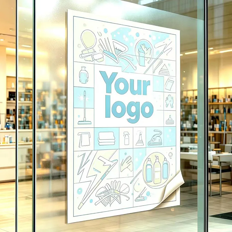 Any Size 100cm Custom Sticker, Shop & Office Custom Wall Sticker, Suitable for Boutique, Dessert Cafe, Audio Shop, Workplace