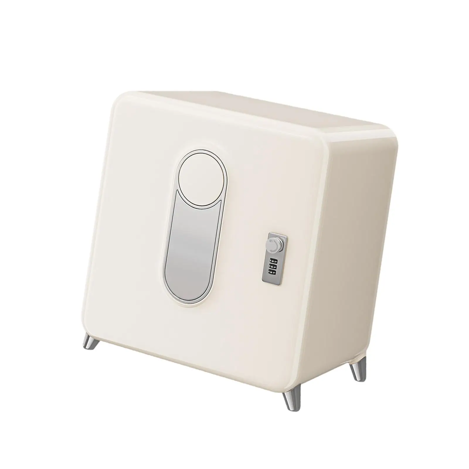 Multifunctional Lockable Storage Box Desk Organizer A4 Paper Storage Cabinet for Office Manager Workstations