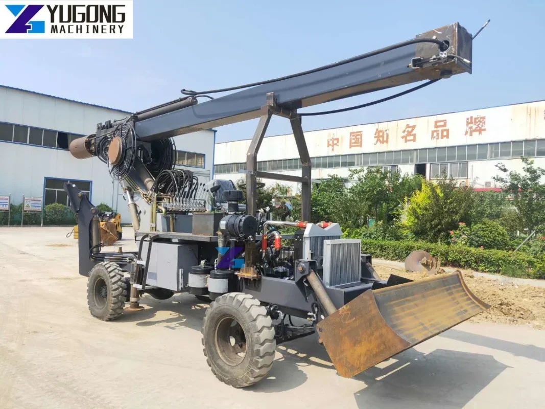 China 55kw Rotary Diesel Water Well Farm Portable Water Well Drilling Rigs Dth Water Drilling Rig Rotary Core Drilling Rig