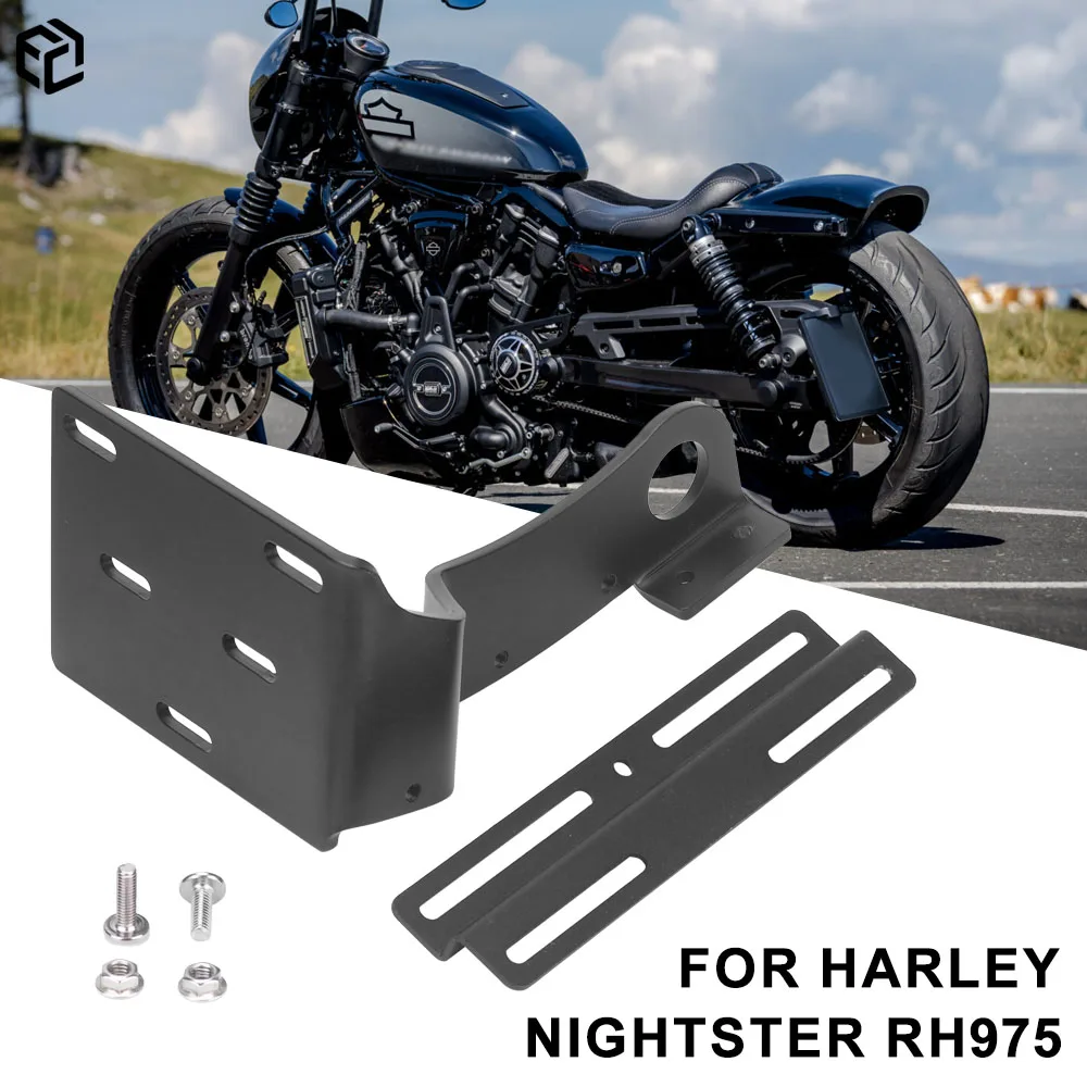 

For RH975 Motorcycle Rear License Number Plate Bracket Holder For Harley Nightster 975 Bracket Accessories