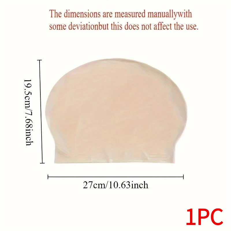 *Realistic Latex Bald Cap Skin-Friendly Breathable Soft for Cosplay Halloween Carnival Themed Event Makeup