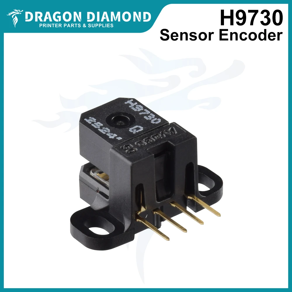 Dragon Diamond 1PC H9730 HEDS-9730#Q50 Optical Encoder Raster Strip Sensor 180LPI for Large Format Printer Encoder Reader