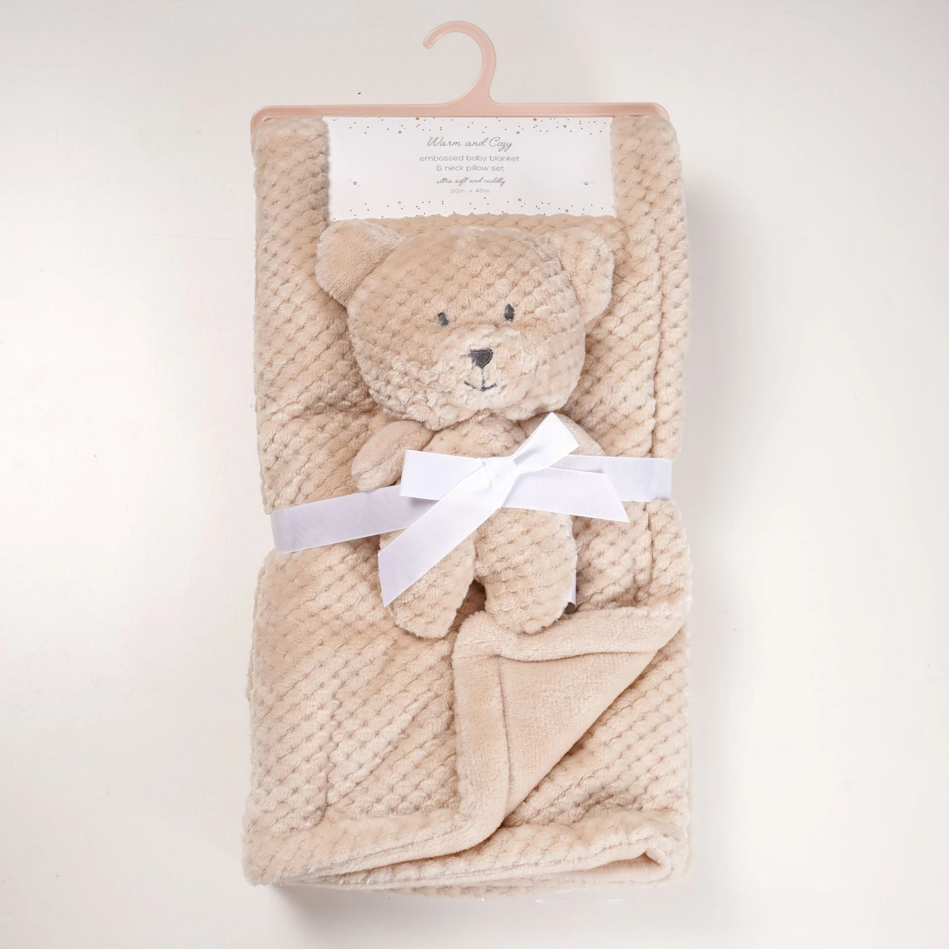 2pc/set Cartoon Baby Blanket with Soother Plush Dolls Flannel Skin-friendly Bedding Sleeping Blanket Comfortable Nap Cover