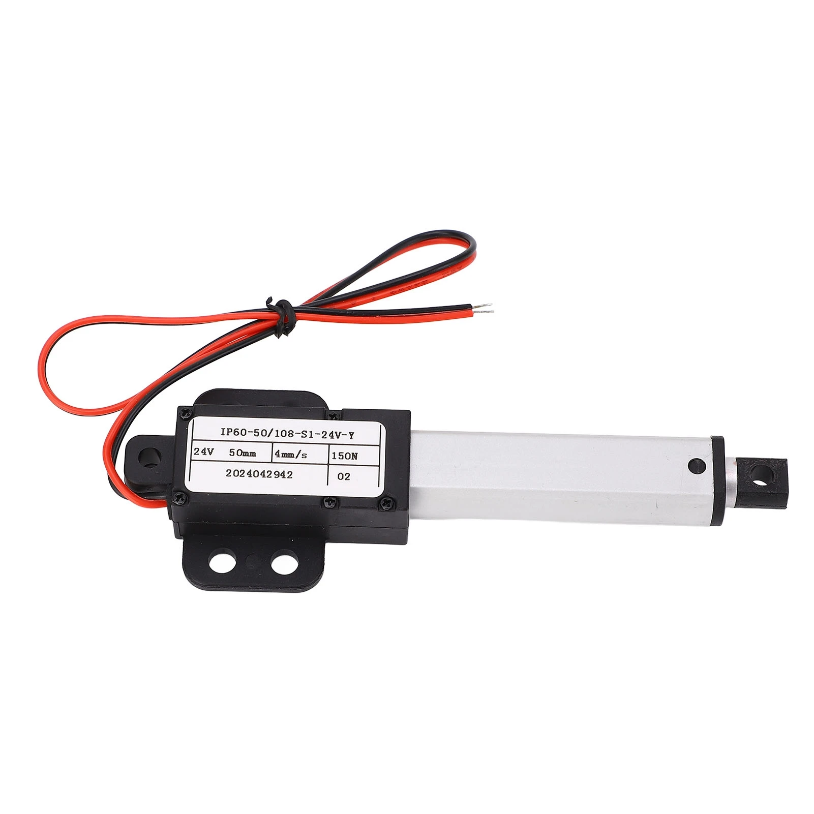 Mini Electric Linear Actuator 3W 50mm Stroke 150N Thrust 4mm/s Speed Mini Motion Actuator with Limit Switch DC24V