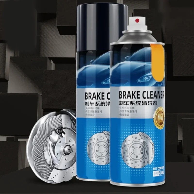 Brake Cleaner 450ML Brake Clutch Cleaning Incorrosive Protect Aerosol Lubricates Brake for Car SUV