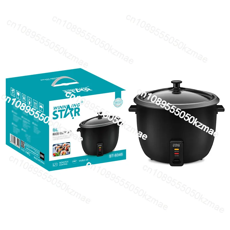 

IN STOCK 2025 HOT SELL Household 6L Thickened Liner Cooking Rice Stew Meat Soup Multi-functional Non-stick Pan Rice Cooker