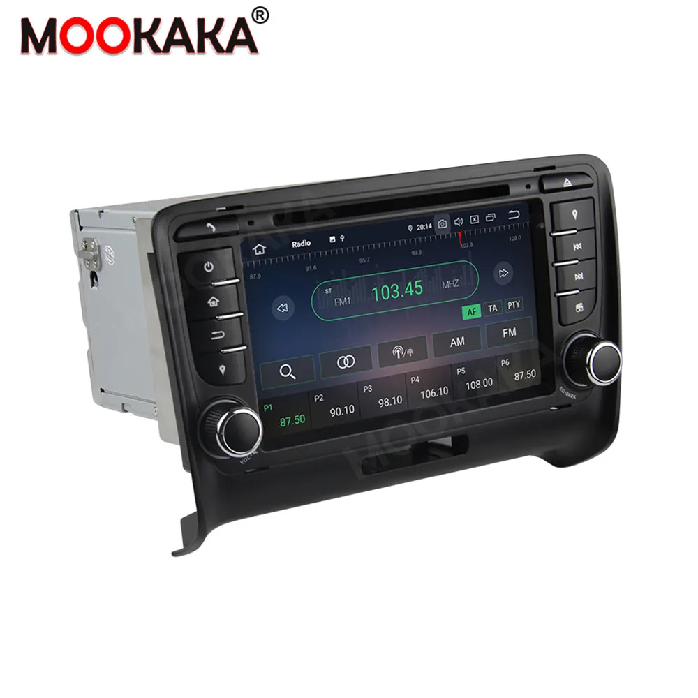 Car Accessories Radio For AUDI TT MK2 2006-2014 Android Auto GPS Navigation Multimedia Stereo Receiver Head Unit Offline Maps