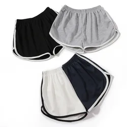 Sports shorts lady's household pure color fashion beach pants candy color hot yoga pants shorts