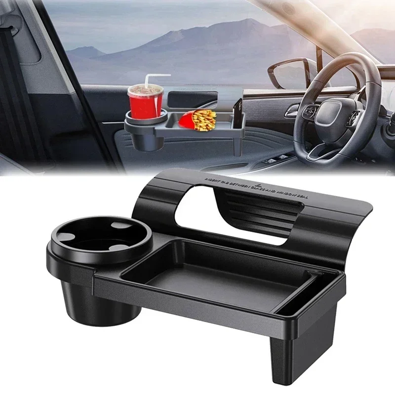 

Car Window Storage Tray Organizer For Drink,Holding Phone, Sunglasses Inner Door Handle Insert Tray Box