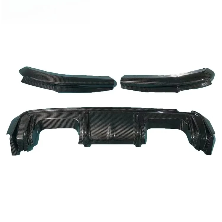 

Fitment Guaranteed real Dry Carbon Fiber 3d Rear Diffuser Rear bumper For G80 M3/G82 M4