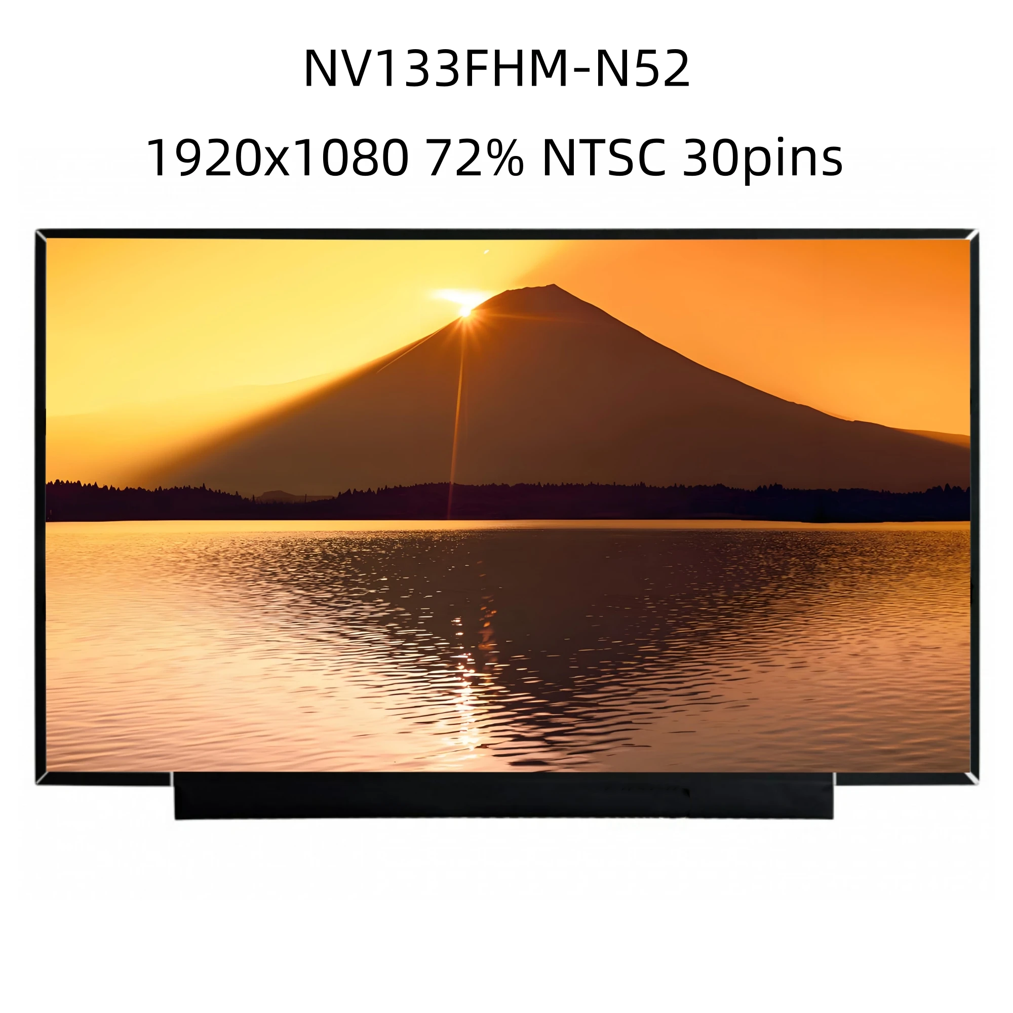 NV133FHM-N52 fit NV133FHM-N54 LP133WF4 SPB1 SPB2 SPA1 SPA2 IPS eDP 30 pin 1920X1080 Laptop LED SCREEN Panel