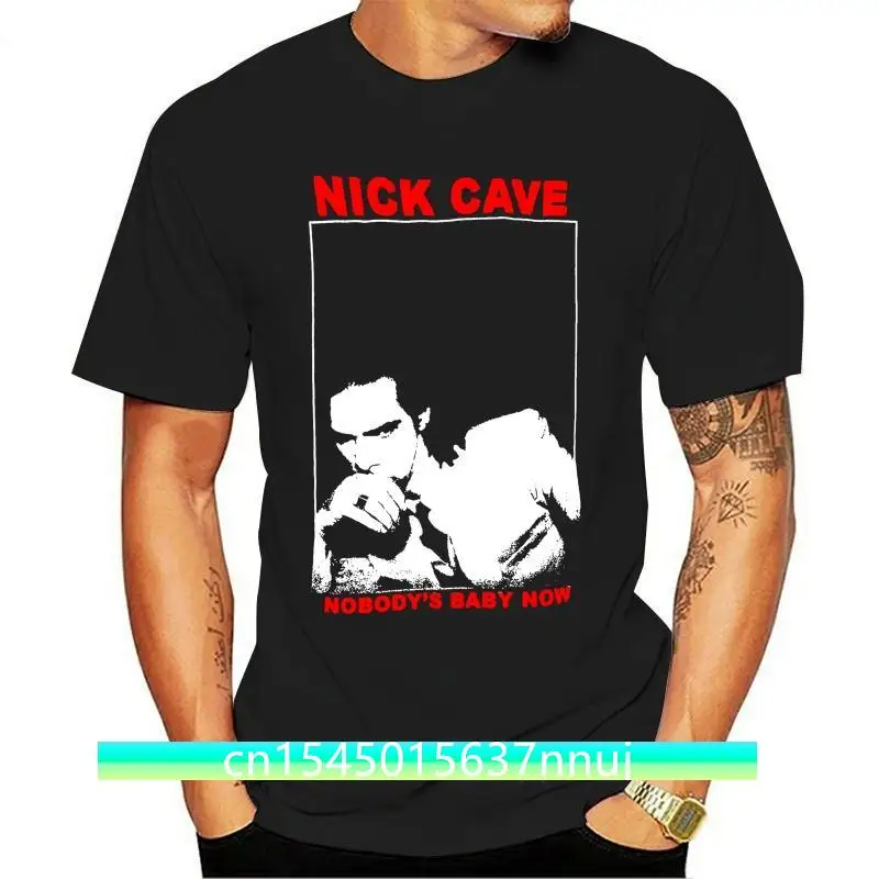 

Nick Cave t-shirt The Birthday Party vintage black tee shirt