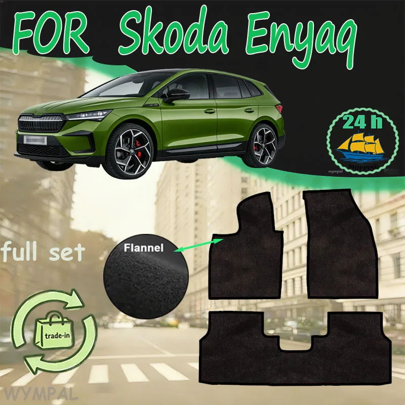 tapis-de-sol-en-flanelle-pour-skoda-enyaq-iv-rs-2020-~-2023-tapis-antiderapants-couvre-tapis-accessoires-de-voiture-autocollant