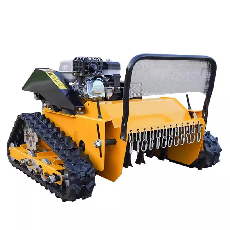 Intelligent Gasoline Flail Lawn Mower Remote-Controlled Weeding Robot Rubber Product Making Machinery