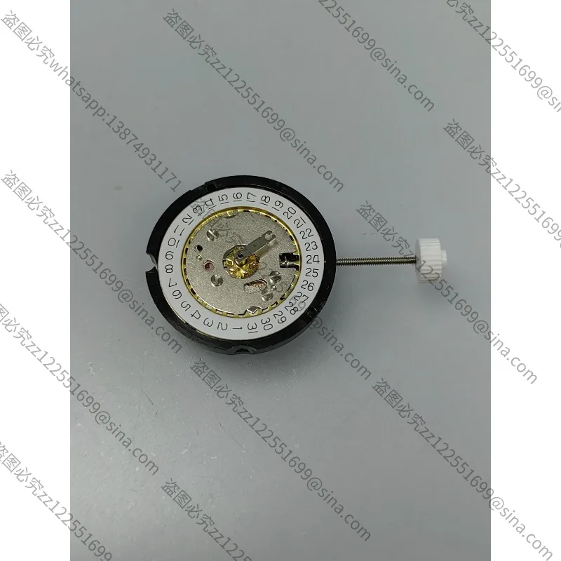 For Watch Movement Accessories New 585-H2 Calibre 3-hand 2-tube Single Calendar MovementSwiss OriginalMovement