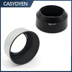 LH-40B Bayonet Mount Lens Hood For Olympus M.Zuiko Digital 45mm F1.8 Lens Black/Sliver