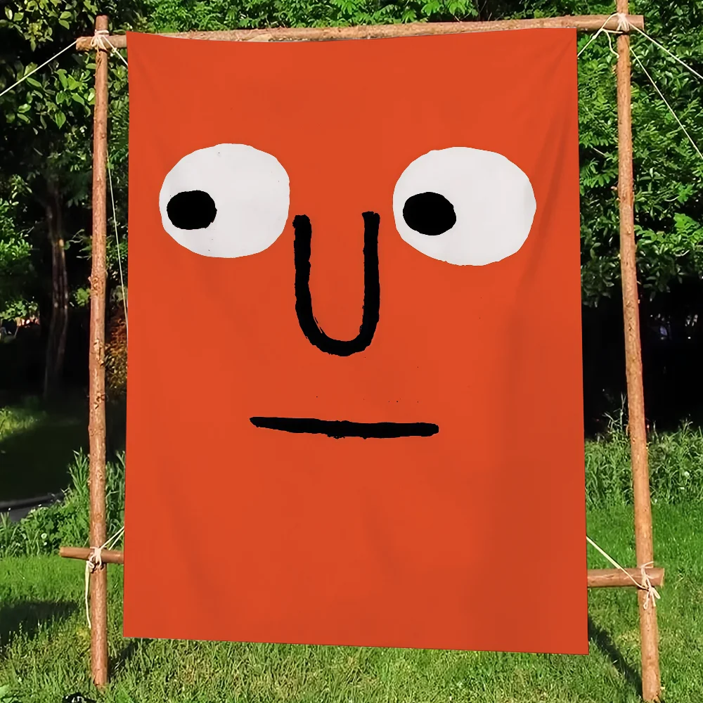 الفن الجمالي J-Jean J-Jullien العلم لغرفة المعيشة المنزل النوم فن الديكور المنزل حفلة نزهة ديكور راية #6