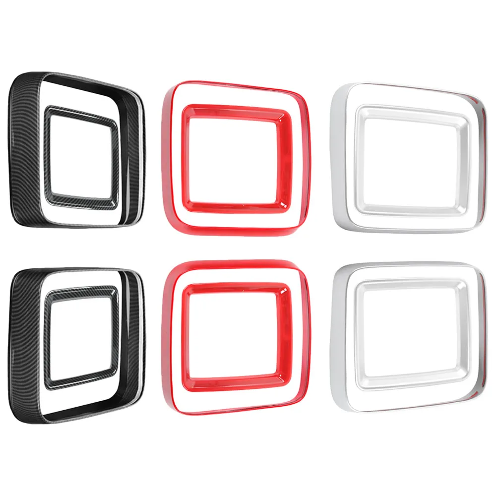 

ABS Rear Taillight Halogen Lamps Light Decorative Cover Trim for Jeep Wrangler JL 2018-2023 Car Accessories