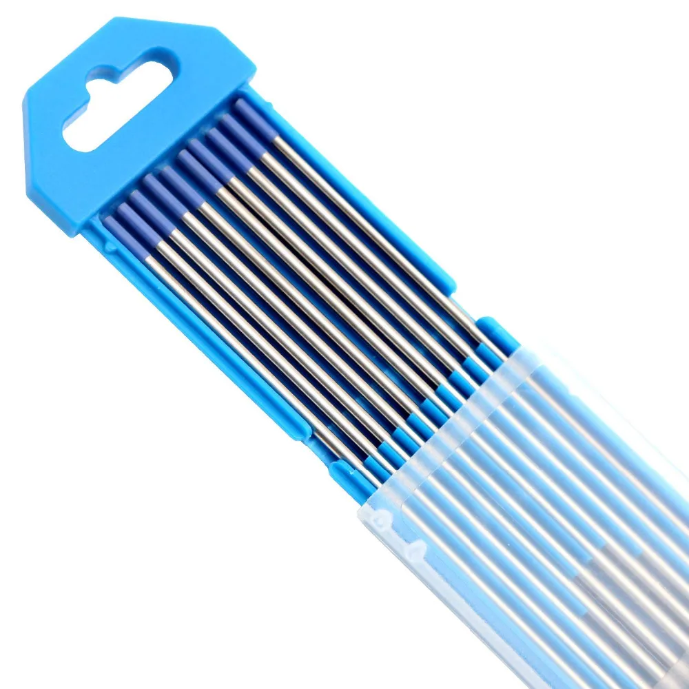 

10pcs 2% Lanthanated WL20 Blue TIG Welding Tungsten Electrode 1.6 x 175mm