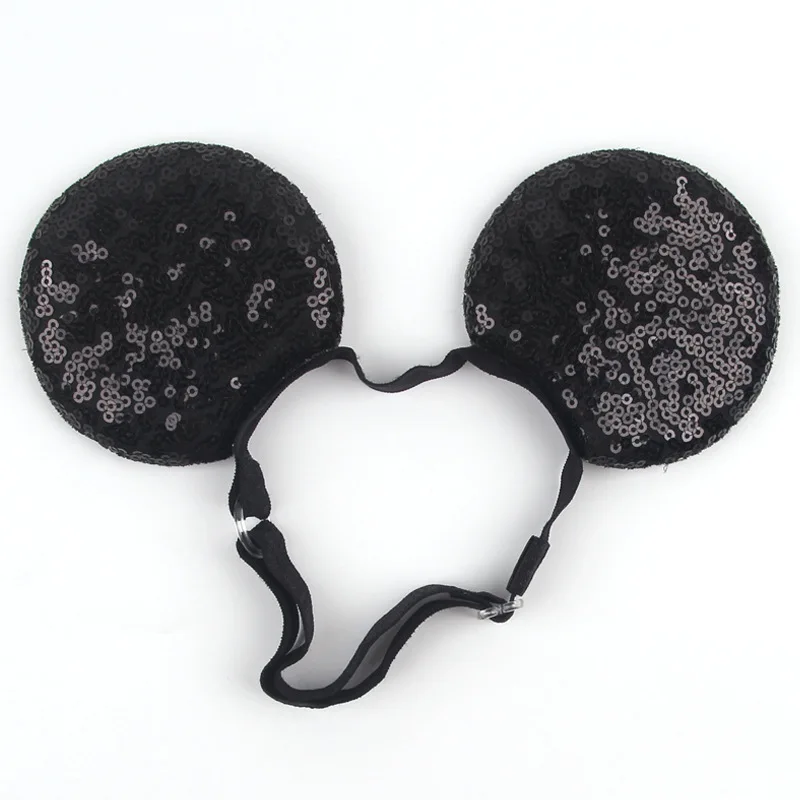 

Chic Mouse Ears Adjustable Elastic Headband For Adult And Kids Nylon Hairband Festival Party Cosplay DIY Hair Accessories