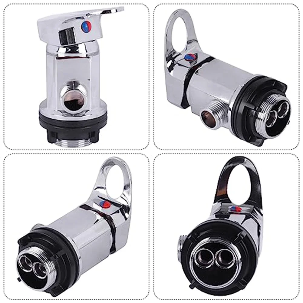 Flexible Hose Faucet Handheld Shower Mixer Shampooing Experience Silver Complete Installation Kit Gentle Water Flow