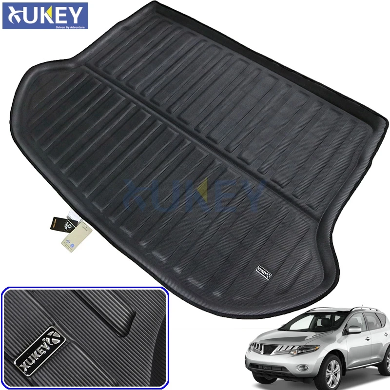 Auto Hinten Boot Liner Stamm Fracht Boden Matte Tablett Schlamm Kick Schutz Für Nissan Murano/Z51 2009 2010 2011 2012 2013 2014