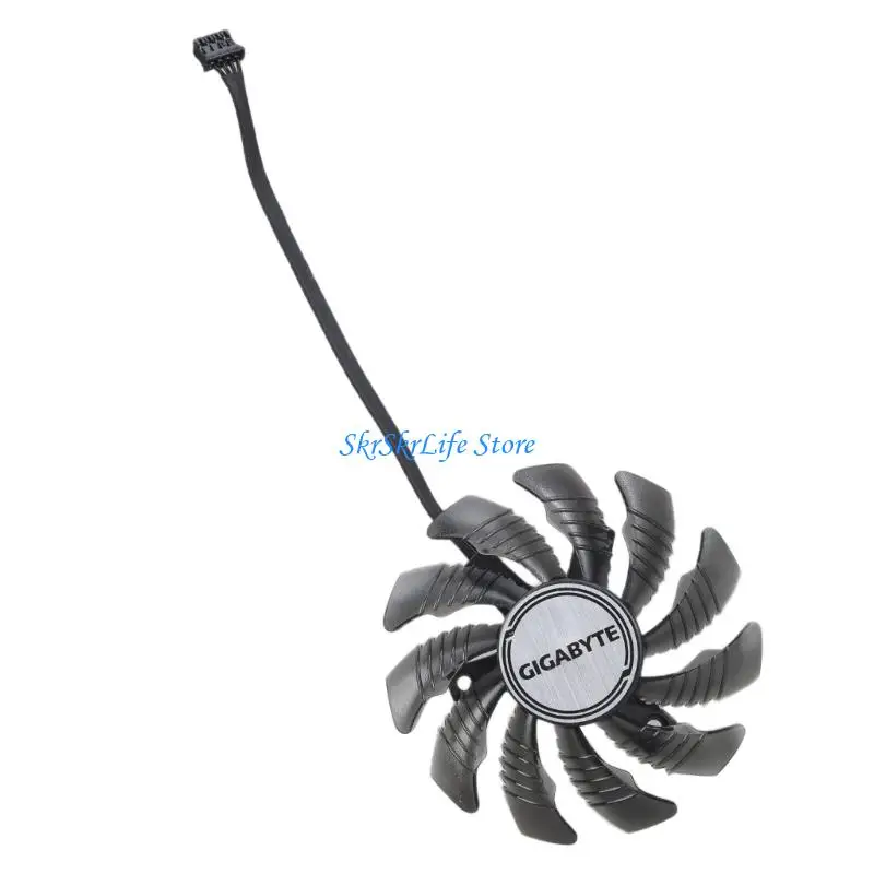 E65E 78mm 12V 4Pin Grafikkartenkühllüfter für 3050 3060 3060ti Gaming OC Cooler VGA -Lüfter als Ersatz PLD08010S12HH
