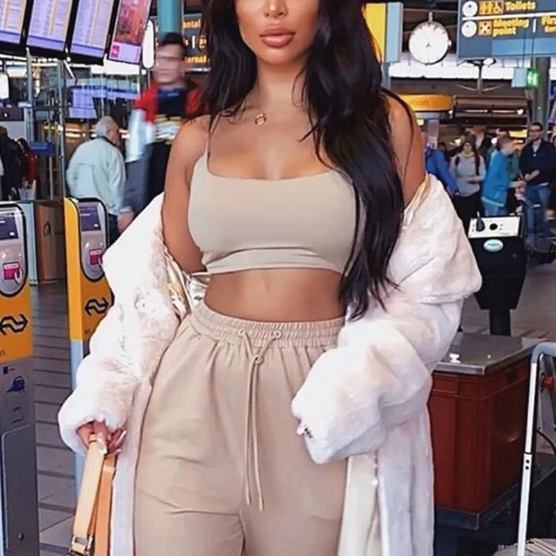 المرأة الصيف كاميس الدبابات القمم أكمام القطن بوستير غير مبطن العصابة الصدرية المحاصيل الأعلى سلس تيز #2